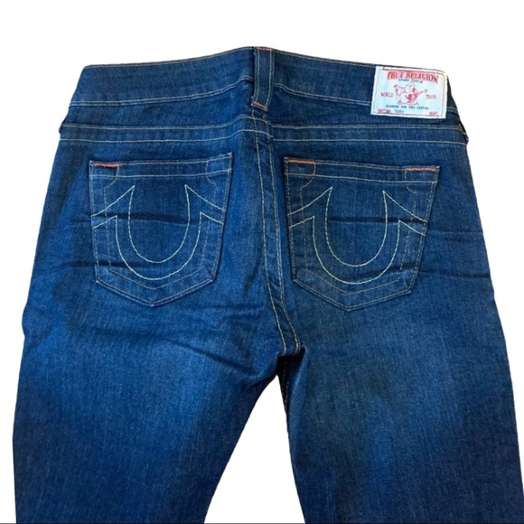 True Religion vintage stretch jeans with whisking details. Size 29 - Picture 4 of 7